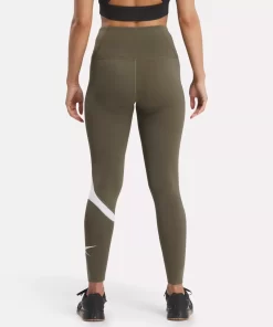 Leggings & Tights | Reebok Leggings & Tights Workout Ready Vector Leggings