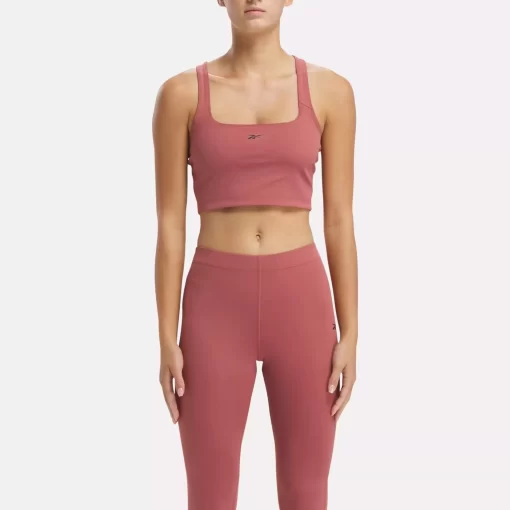 Yoga | Reebok Yoga Yoga Peached Crop Top