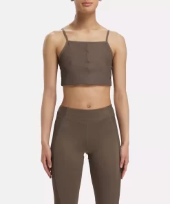 Yoga | Reebok Yoga Yoga Performance Rib Crop Top