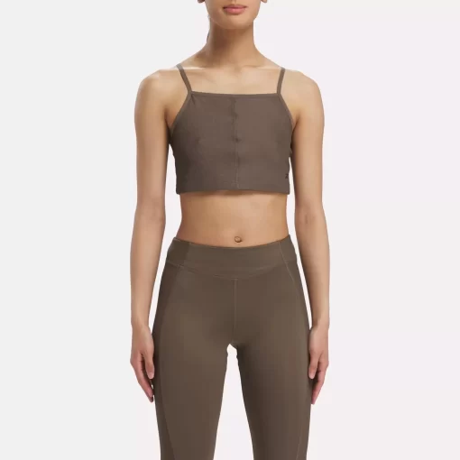 Yoga | Reebok Yoga Yoga Performance Rib Crop Top