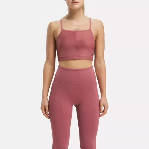 Yoga | Reebok Yoga Yoga Performance Rib Crop Top