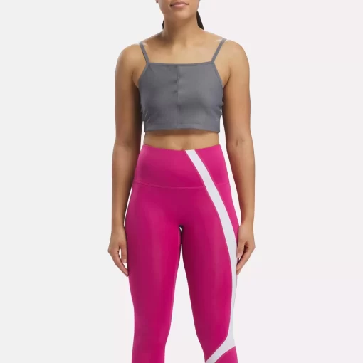 Yoga | Reebok Yoga Yoga Performance Rib Crop Top