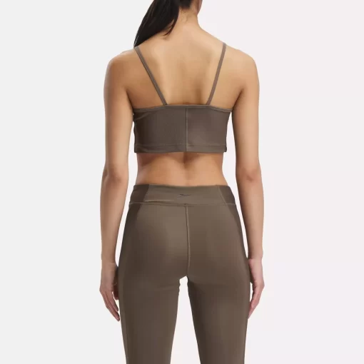 Yoga | Reebok Yoga Yoga Performance Rib Crop Top