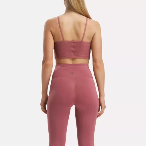 Yoga | Reebok Yoga Yoga Performance Rib Crop Top