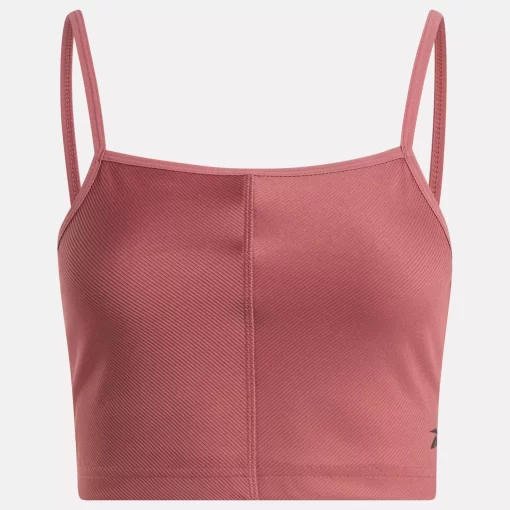 Yoga | Reebok Yoga Yoga Performance Rib Crop Top