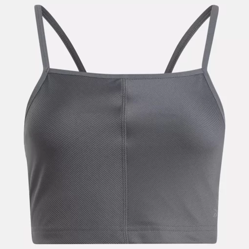 Yoga | Reebok Yoga Yoga Performance Rib Crop Top