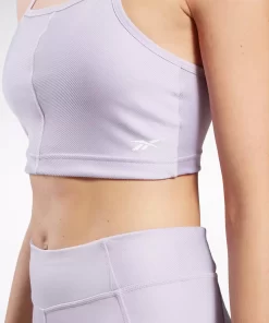 Tops & T-Shirts | Reebok Tops & T-Shirts Yoga Performance Rib Crop Top