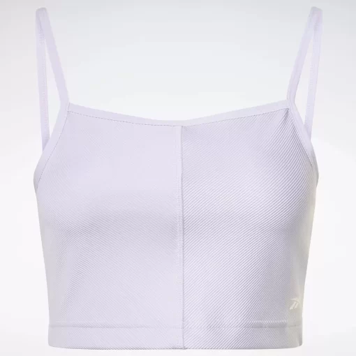 Tops & T-Shirts | Reebok Tops & T-Shirts Yoga Performance Rib Crop Top