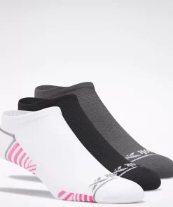 Socks | Reebok Socks Zoned Cushion No-Show Socks 3 Pairs